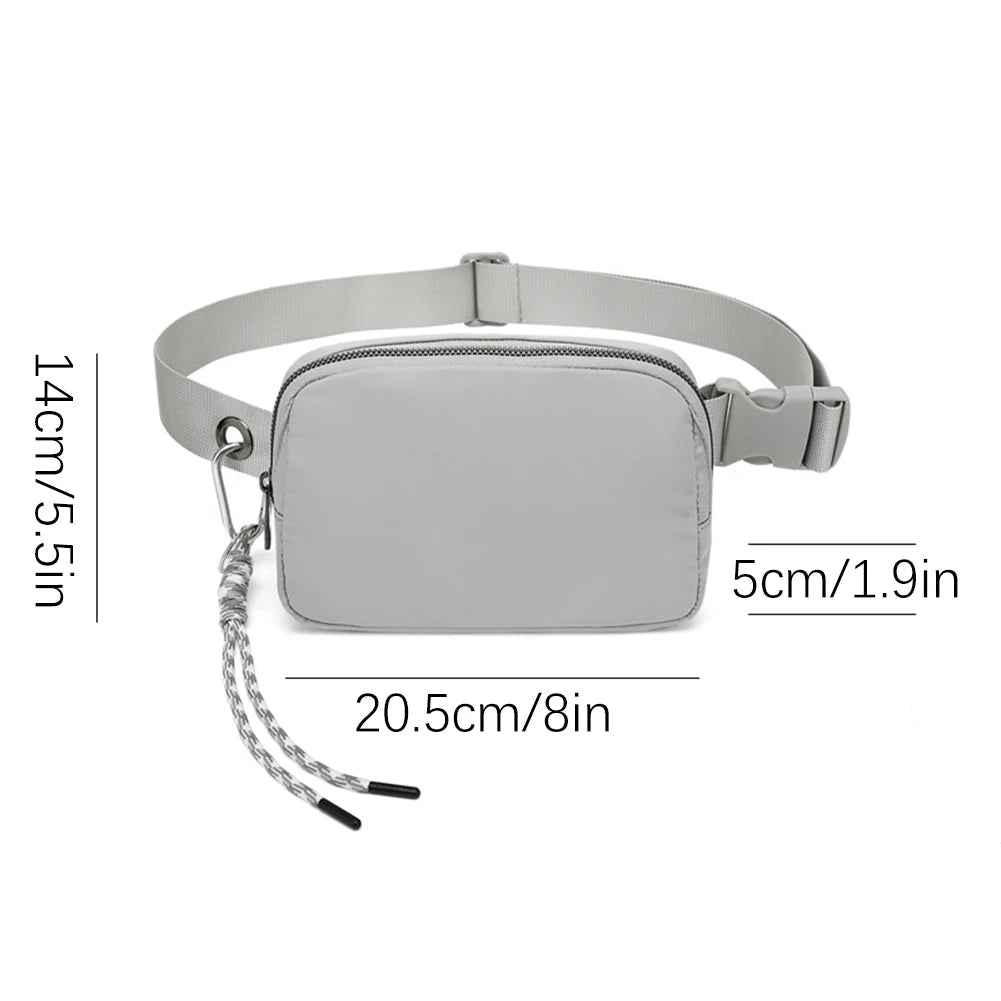 Sport Waist Bag Women Fanny Pack Wide Belt Handbag Shoulder Bag Wallet Pouch Portable Phone Gym Jogging Cross-Body Pocket Graceupnow.com