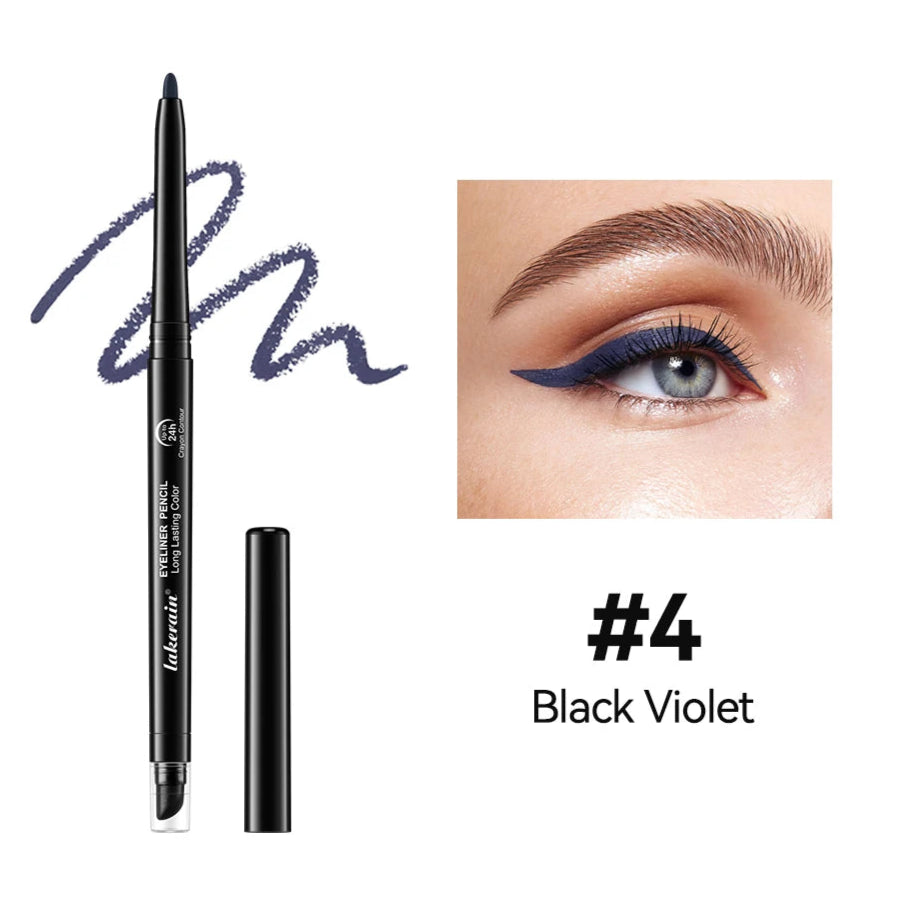 6 Colors Eyeliner Makeup Smooth Easy To Wear Lasting Eyes Waterproof Fashion Eyes Liner Pencils Eye Makeup Tool Graceupnow.com