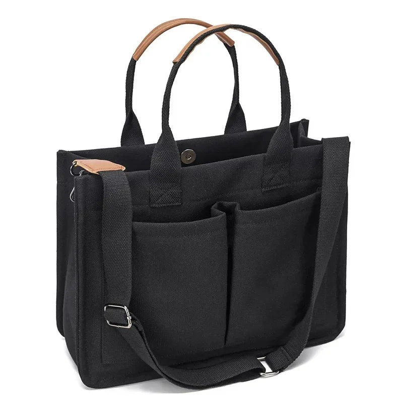 Amazing New Large Canvas Women's Handbag Laptop Crossbody Bag Maternity Bag Daily Bag Handheld Bag for Mothers Graceupnow.com