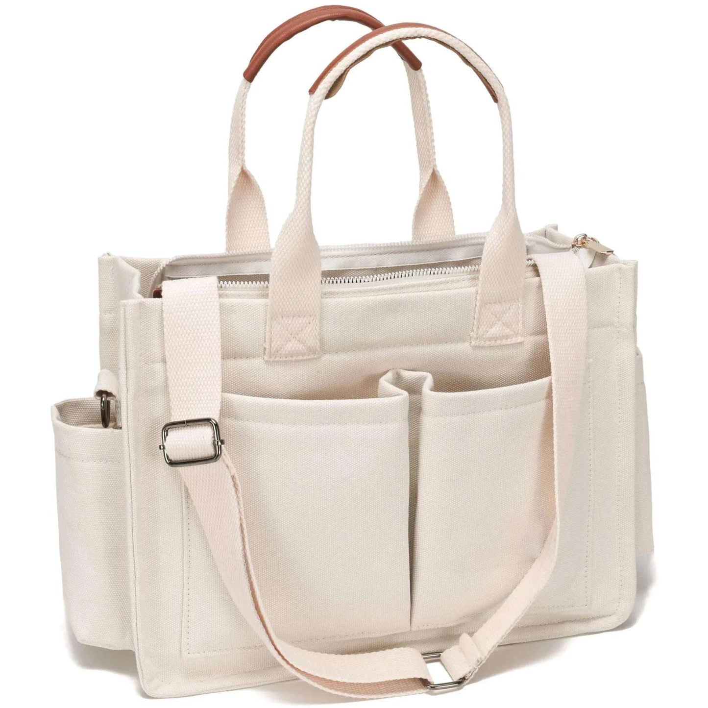 Amazing New Large Canvas Women's Handbag Laptop Crossbody Bag Maternity Bag Daily Bag Handheld Bag for Mothers Graceupnow.com