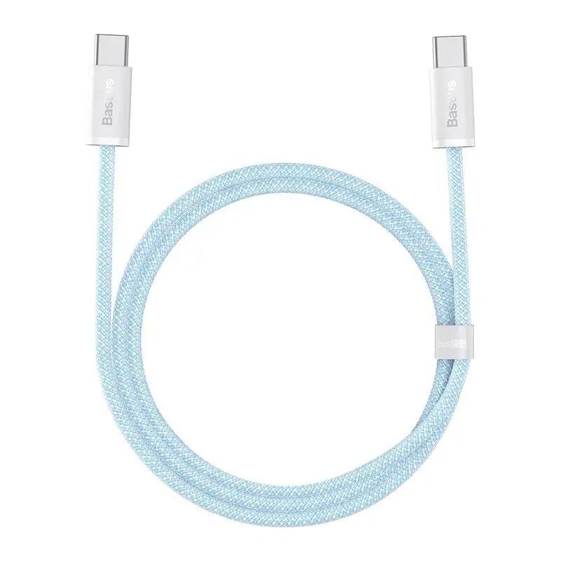 Type C2C Applicable Elbow Charging Cable for iphone ,Samsung fast charging 45W and for tablets. Charging Cables Dropshipman Blue 1M