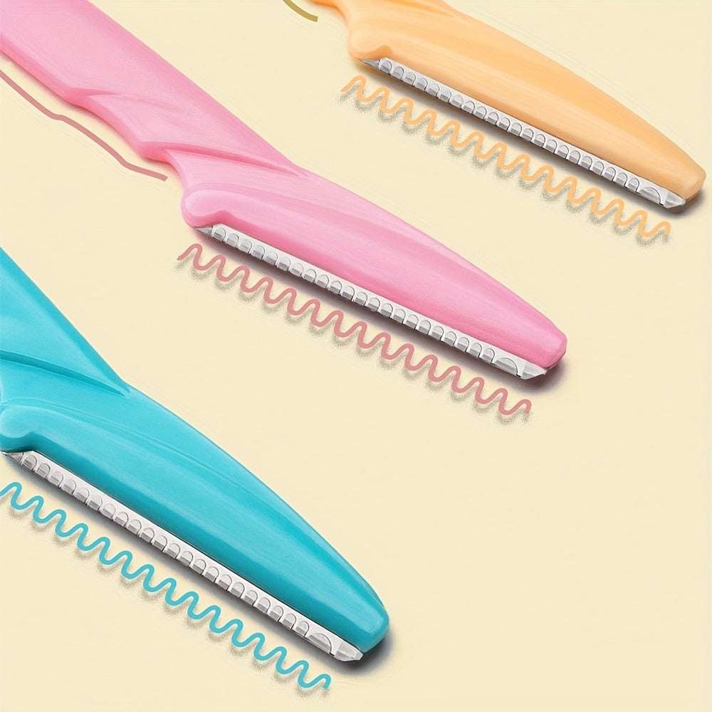 12pcs/Set Multipurpose Dermaplaning Tools, Eyebrow Razor For Women And Men With Precision Cover, Safety Beauty Knife And Facial Razor Graceupnow.com