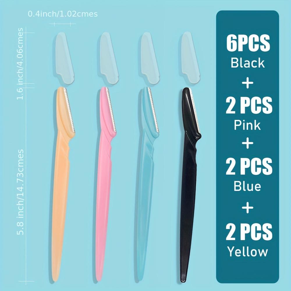 12pcs/Set Multipurpose Dermaplaning Tools, Eyebrow Razor For Women And Men With Precision Cover, Safety Beauty Knife And Facial Razor Graceupnow.com