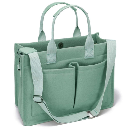 Amazing New Large Canvas Women's Handbag Laptop Crossbody Bag Maternity Bag Daily Bag Handheld Bag for Mothers Graceupnow.com 986 bright green 