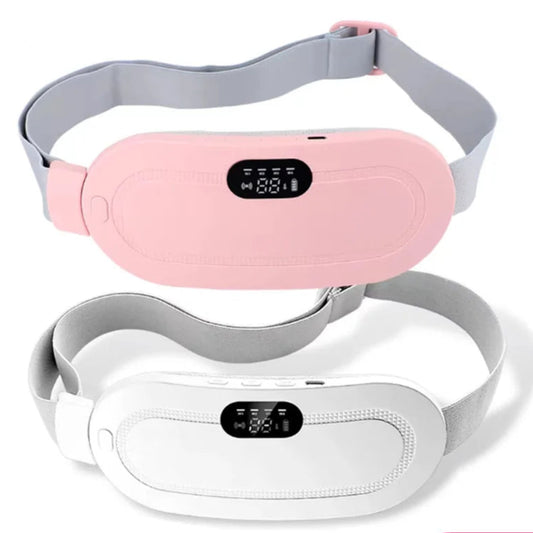 Warming and Comfort During Menstrual Periods, Intelligent Heated Waist Massage Belt for Women Heating Device